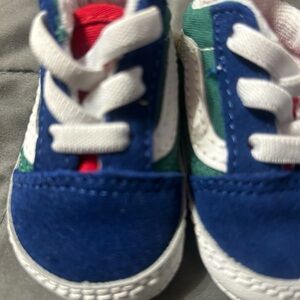 Vans Kids' Sneakers in Blue, Green, and Red